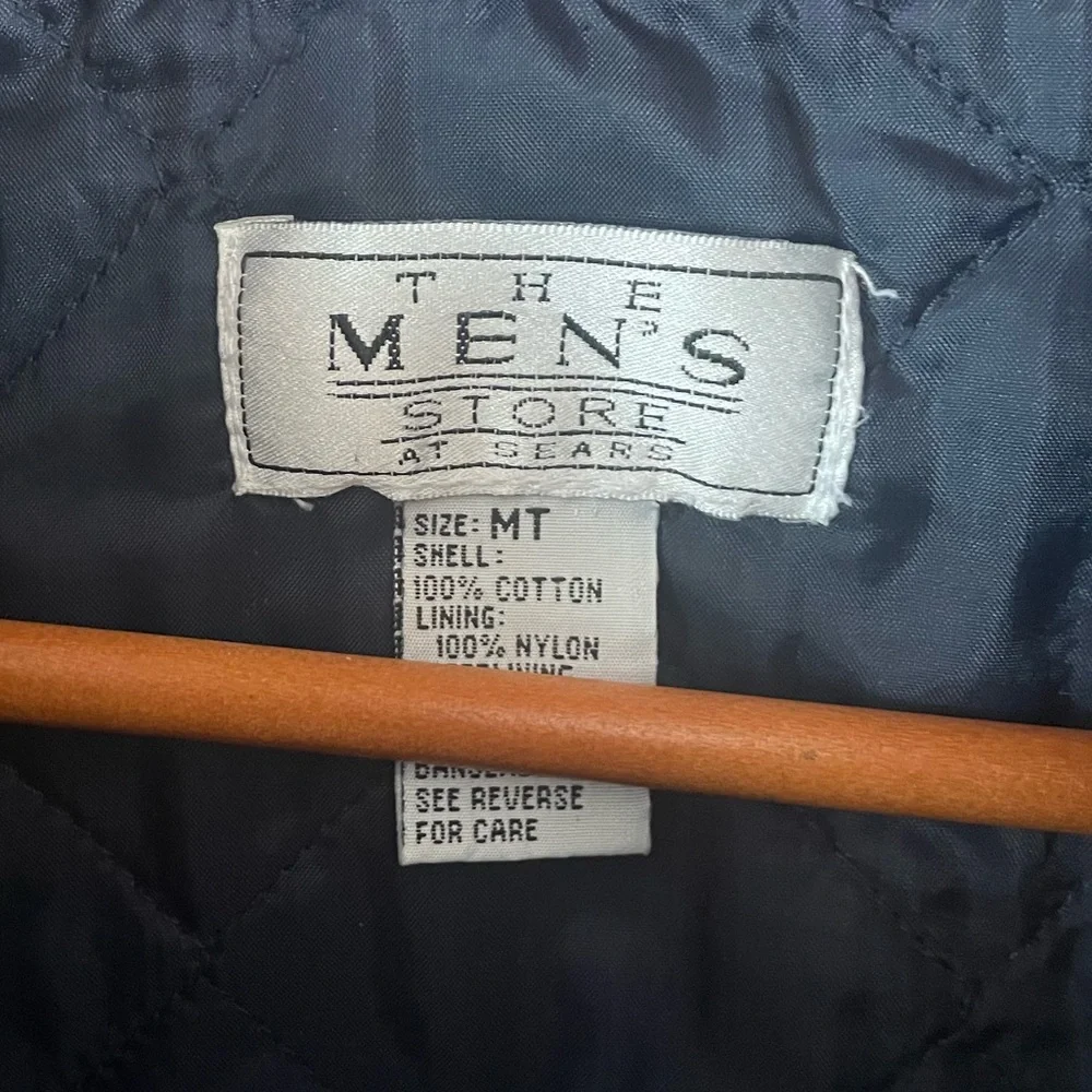 Vintage Mens Store At Sears Lined Flannel Jacket Men's Medium Tall Faded - Picture 6 of 8